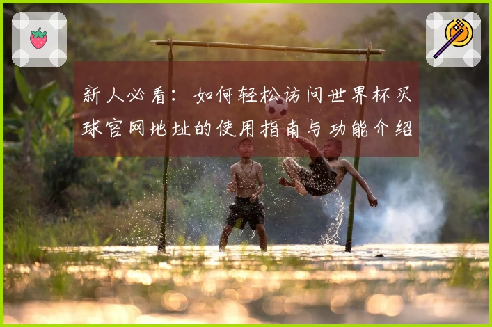 新人必看：如何轻松访问世界杯买球官网地址的使用指南与功能介绍